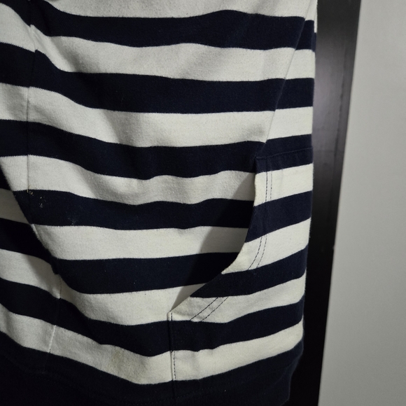 Bill Blass Kids Striped Hoodie Vest - Picture 8 of 9
